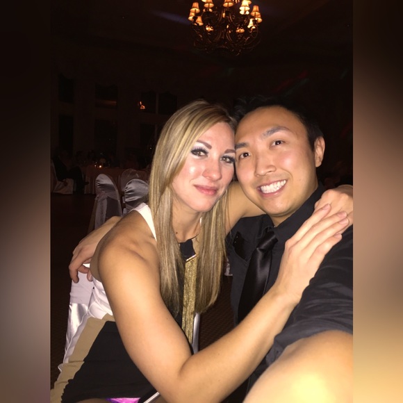 Guess Color Block Dress SUPER lucky dress wore to a wedding & then got engaged!! - Picture 8 of 9